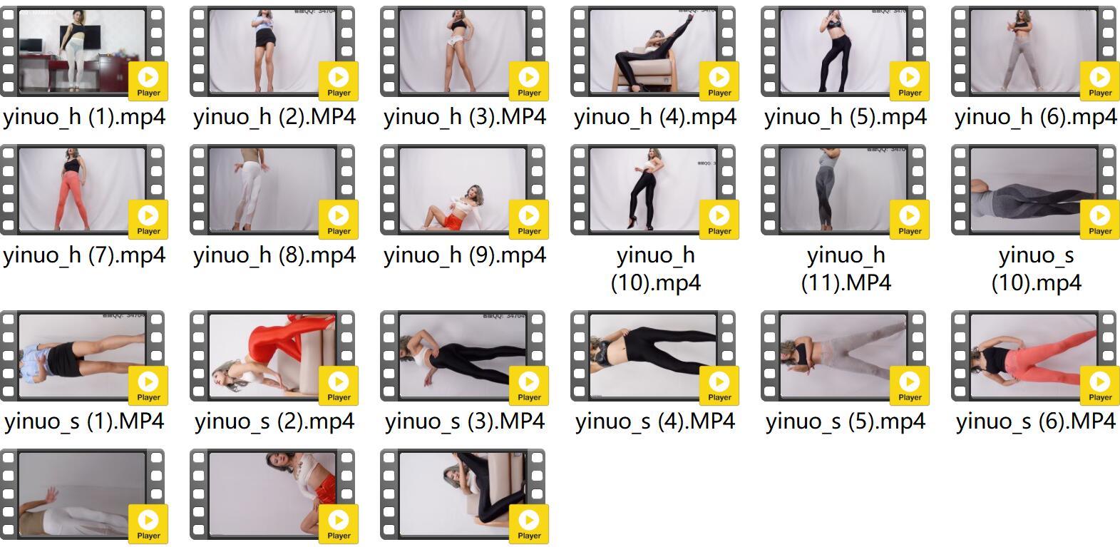 伊诺 紧身裤制服高跟扭臀热舞4K画质