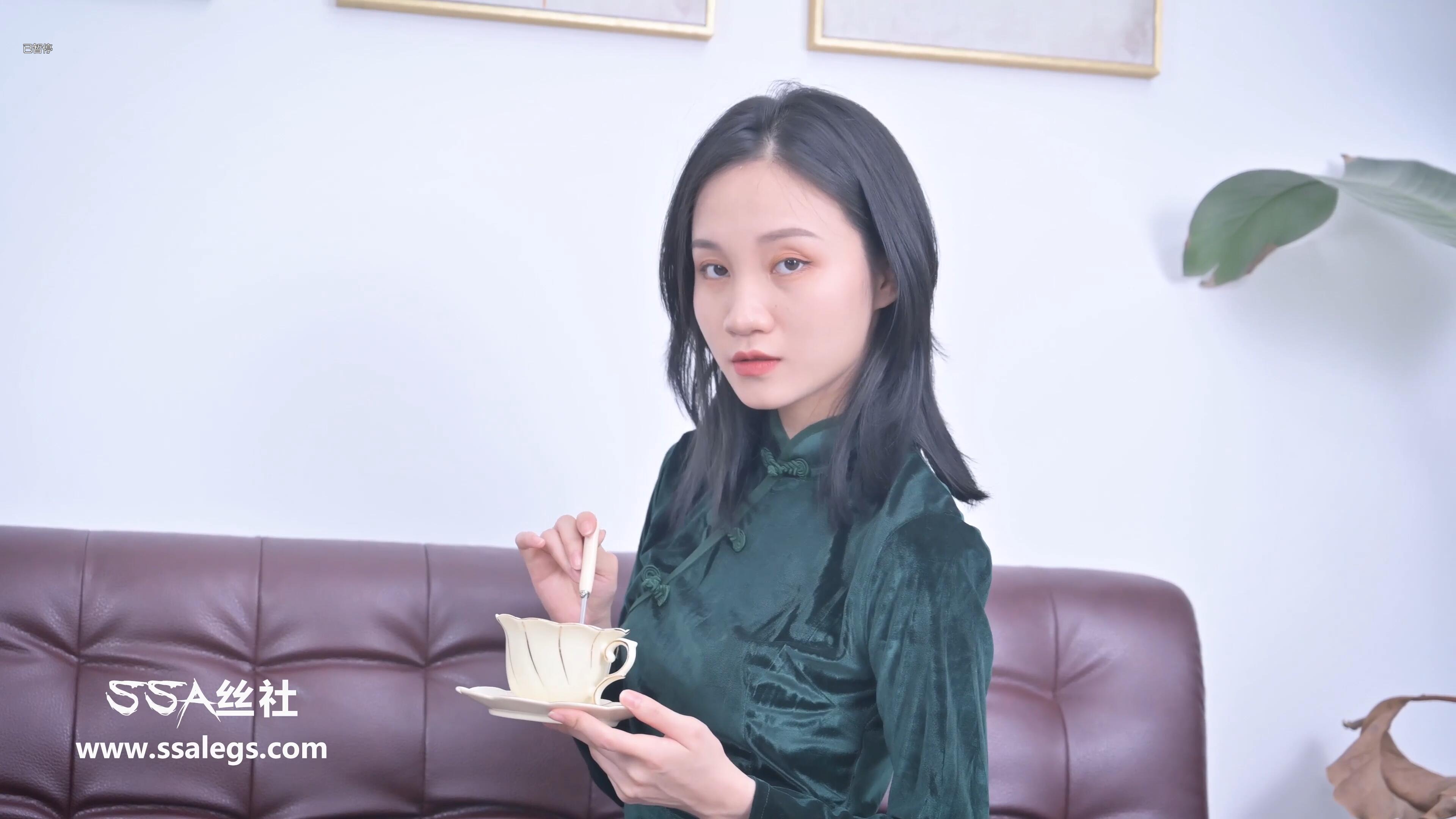 4K SSA丝社丝慕007期视频 – 优雅与黑丝的性感碰撞