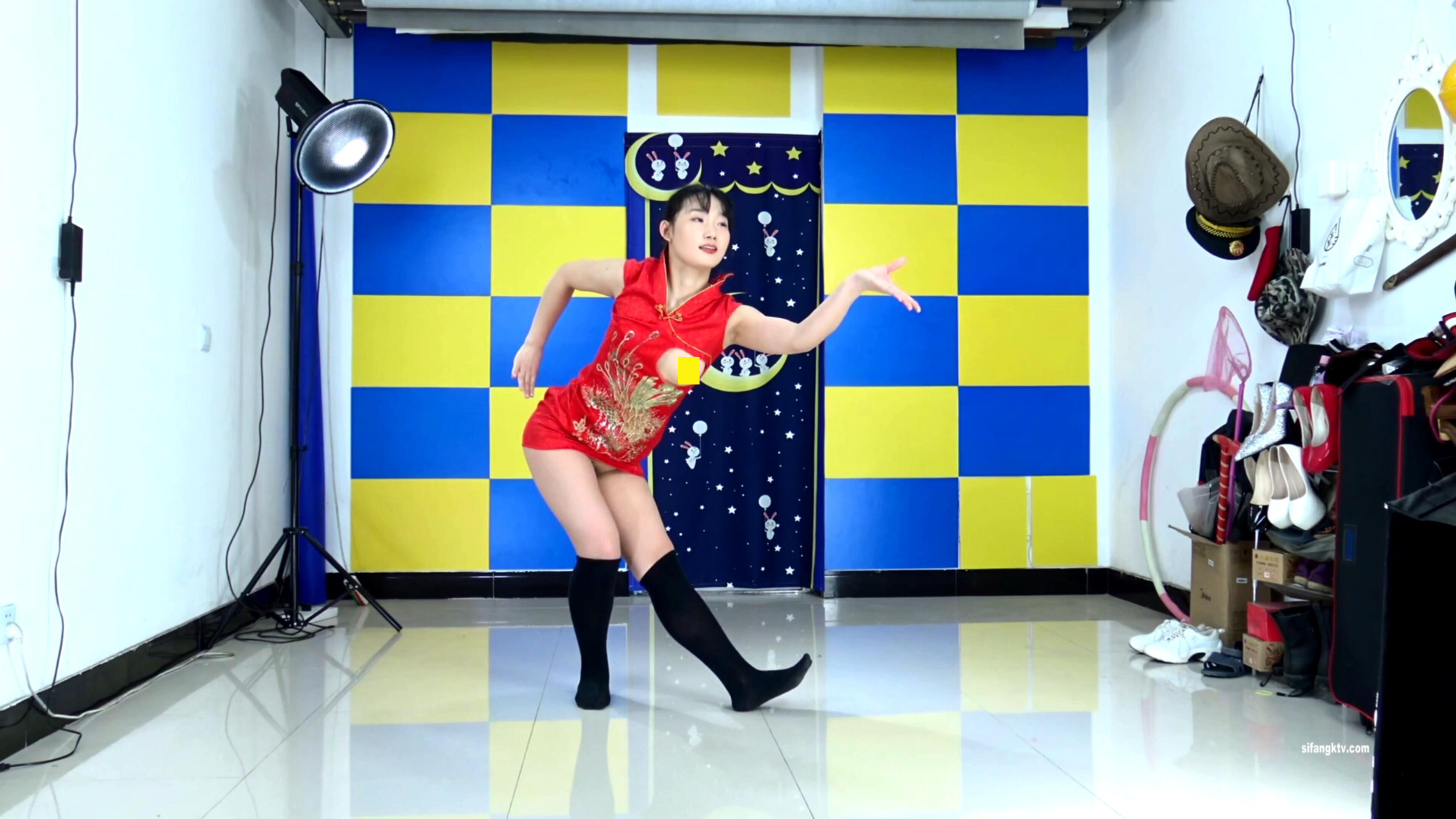 无内旗袍 大尺度优雅艺术舞蹈