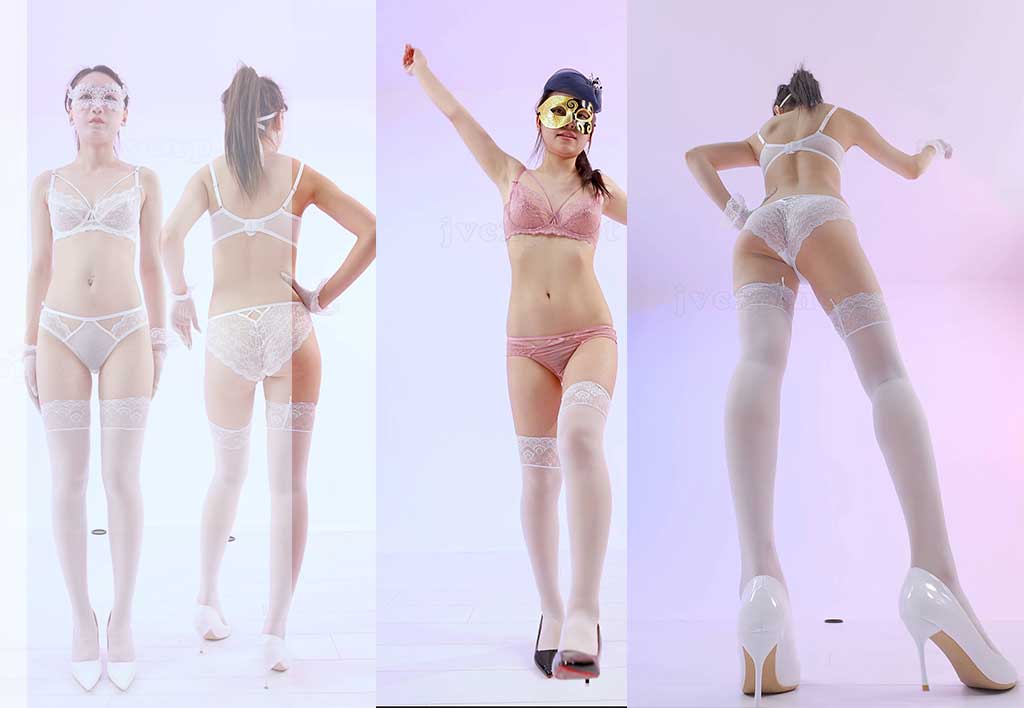 激情萌萌白丝美腿高跟舞蹈