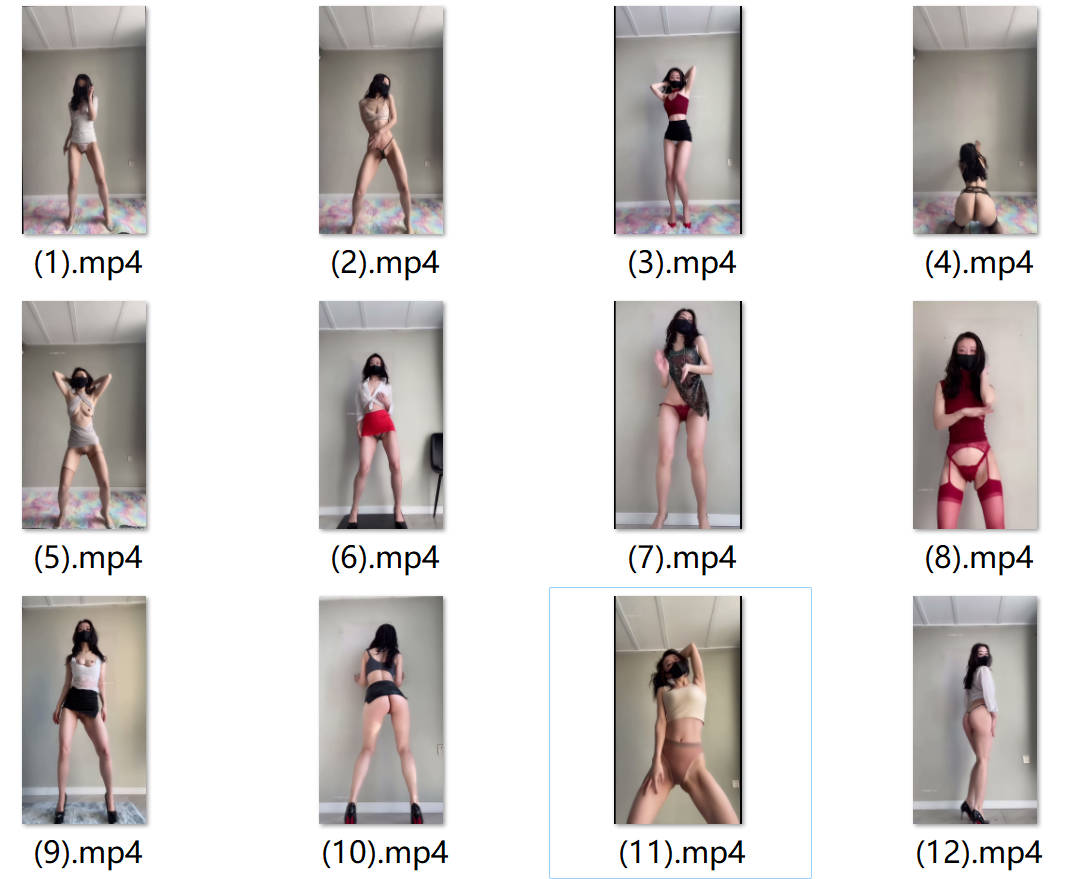 抖音网红OL制服 紧勒骚B致命诱惑舞