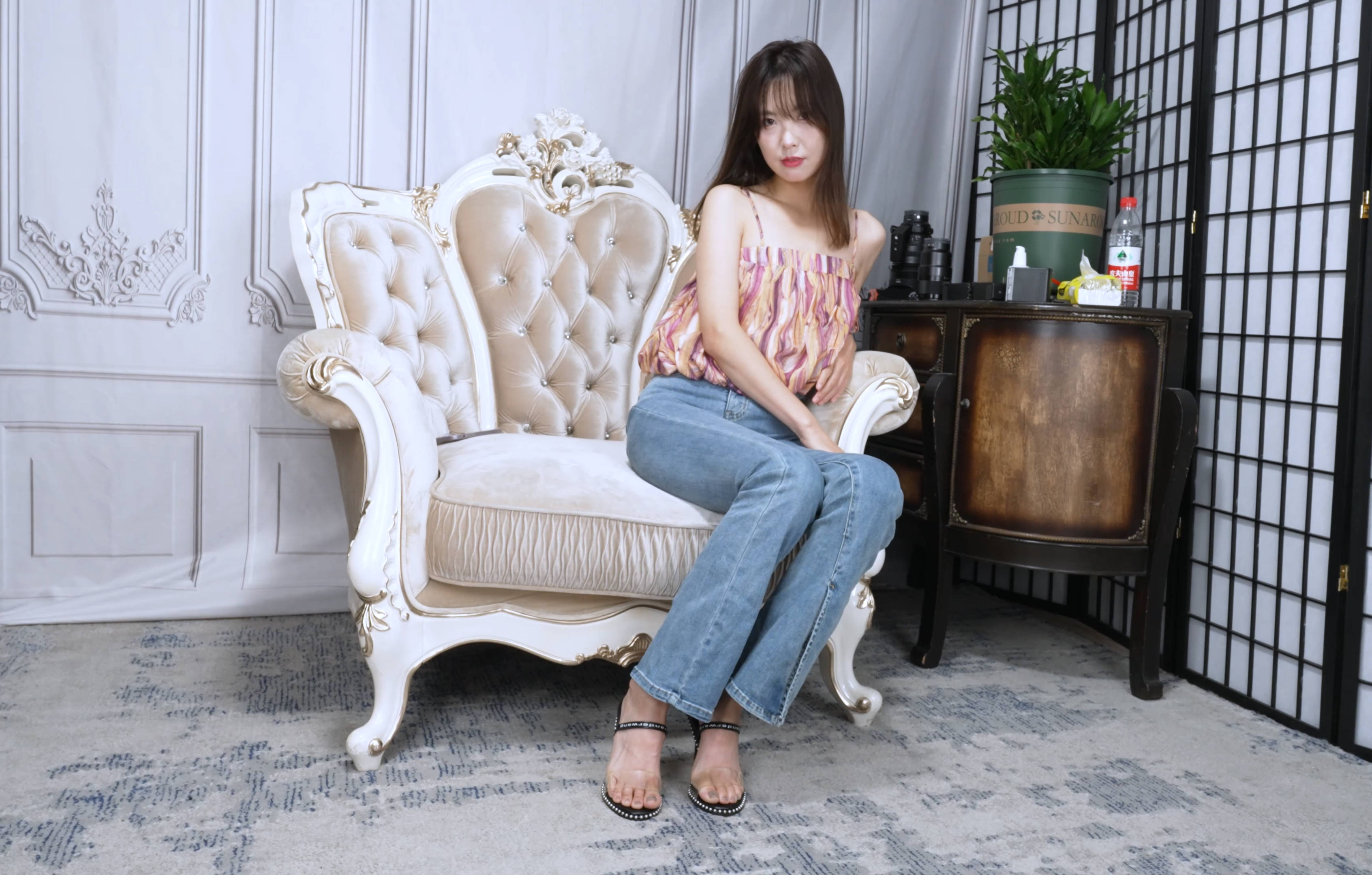 [4K足控] A&F 高跟玉足秀